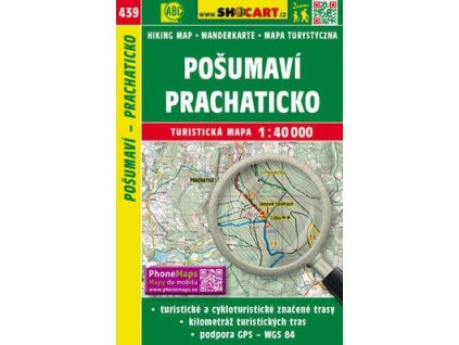 Pošumaví, Prachaticko 1:40 000  Pošumaví, Prachaticko 1:40 000