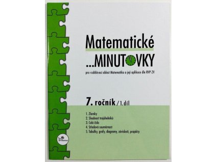 Matematické ...minutovky 7. ročník – 1. díl  Matematické ...minutovky 7. ročník – 1. díl   -  Miroslav Hricz