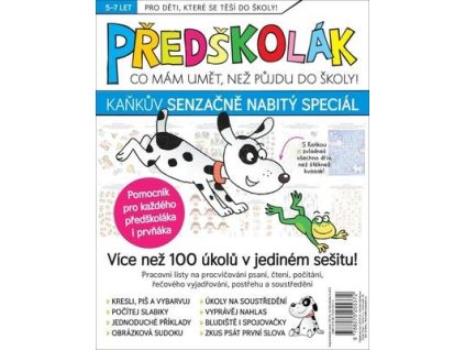 Předškolák speciál Kaňkův senzačně nabitý speciál  Předškolák speciál Kaňkův senzačně nabitý speciál