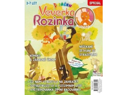 Dráček speciál Veverka Rozinka přichází  Dráček speciál Veverka Rozinka přichází