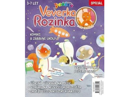 Dráček speciál Veverka Rozinka na cestách  Dráček speciál Veverka Rozinka na cestách