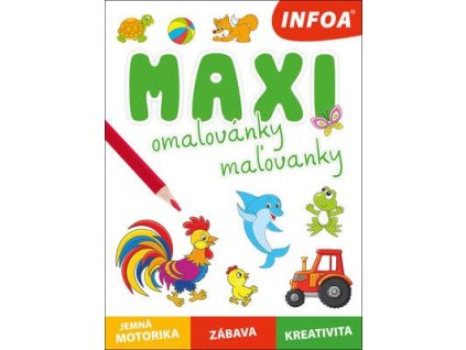 Maxi omalovánky/maľovanky  Maxi omalovánky/maľovanky