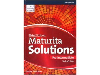 Maturita Solutions 3rd Edition Pre-Intermediate Student's Book  Maturita Solutions 3rd Edition Pre-Intermediate Student's Book - Paul A. Davies