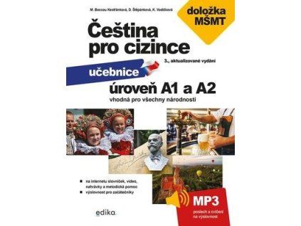 Čeština pro cizince A1 a A2  Čeština pro cizince A1 a A2 - Marie Boccou Kestřánková