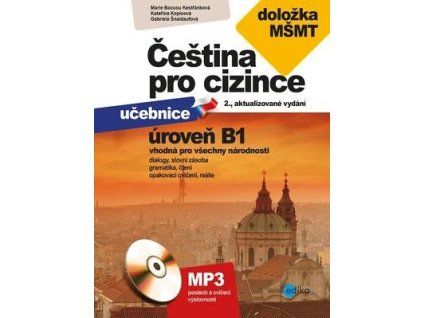 Čeština pro cizince B1  Čeština pro cizince B1 - Marie Boccou Kestřánková