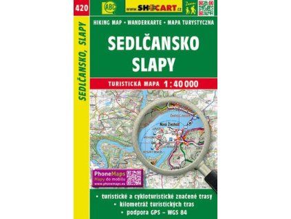 Sedlčansko, Slapy 1:40 000  Sedlčansko, Slapy 1:40 000