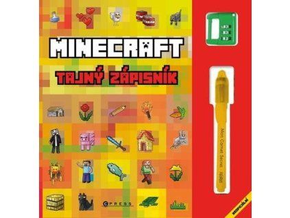 Minecraft Tajný zápisník  Minecraft Tajný zápisník - Michaela Bystrá Radvanová