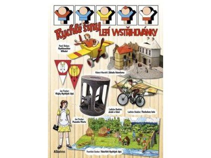 Rychlé šípy lepí vystřihovánky  Rychlé šípy lepí vystřihovánky - Jaroslav Foglar
