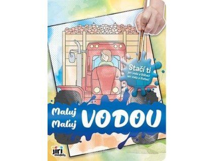Maluj vodou Traktory  Maluj vodou Traktory
