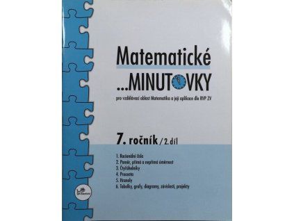 Matematické ...minutovky 7. ročník – 2. díl  Matematické ...minutovky 7. ročník – 2. díl   -  Miroslav Hricz