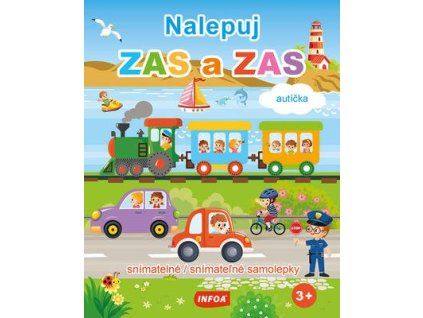 Nalepuj ZAS a ZAS autíčka  Nalepuj ZAS a ZAS autíčka