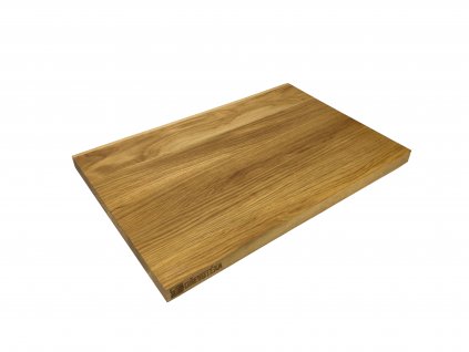 Prkénko Dřevotéka - obří hranaté dubové  Prkénko obří hranaté dub (masivní deska) 47x31 cm