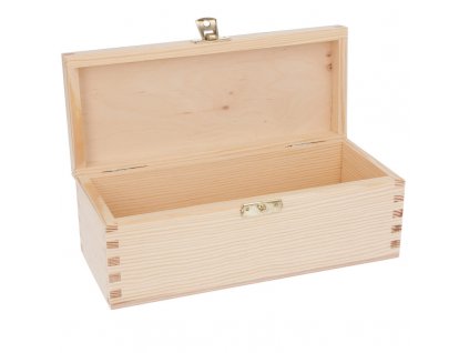 Dřevěná krabička zámek 22x9cm