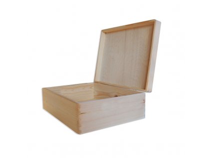 Dřevěná krabička 30x40x13 otevřená