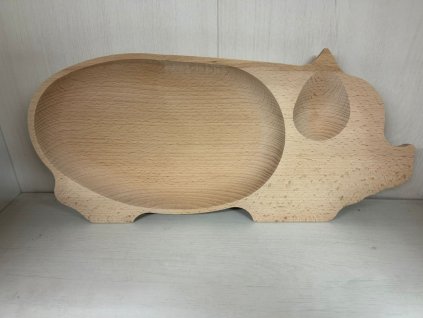 Servírovací tác - prasátko  Servírovací tác - prasátko 43x20 cm