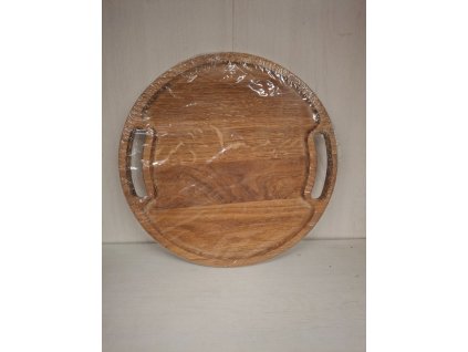 Servírovací tác s úchyty  Servírovací tác s úchyty 30 cm