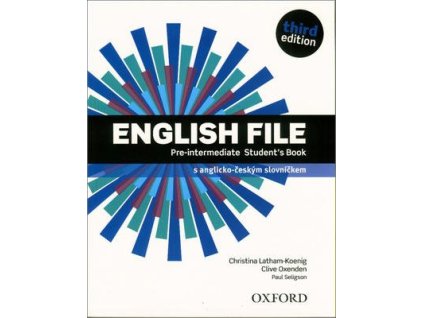 English File Third Edition Pre-intermediate Student's Book  English File Third Edition Pre-intermediate Student's Book