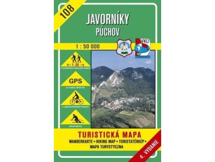 Javorníky Púchov 1 : 50 000 (2010)  Javorníky Púchov 1 : 50 000 (2010)