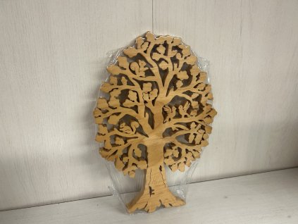 Dřevěná dekorace strom