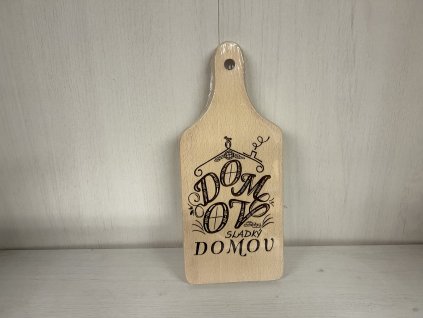 Dřevěné prkénko malované