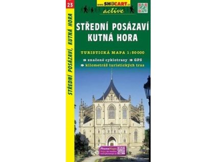 Střední Posázaví, Kutná Hora 1:50 000  Střední Posázaví, Kutná Hora 1:50 000