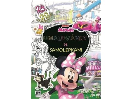 Omalovánky se samolepkami Minnie  Omalovánky se samolepkami Minnie