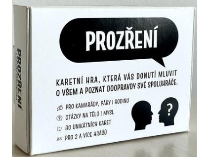Karetní hra Prozření  Karetní hra Prozření