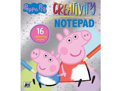 Blok k vybarvení Prasátko Peppa  Blok k vybarvení Prasátko Peppa