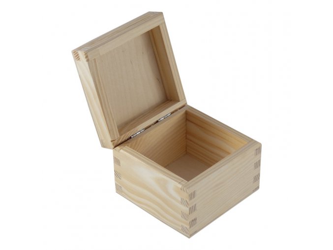 Dřevěná krabička 10x10cm
