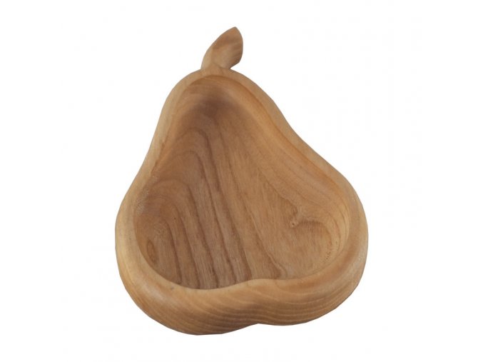 Dřevěná miska Hruška