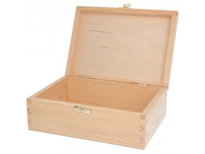 Dřevěná krabička zámek 22x16x10cm
