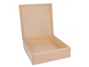 Dřevěná krabička 22x22cm