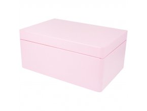 Dřevěná krabička růžová 20x30cm