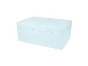 Dřevěná krabička modrá