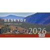 Beskydy 2026 - stolní kalendář  Beskydy 2026 - stolní kalendář