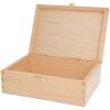 Dřevěná krabička zámek 22x16x10cm