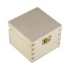 Dřevěná krabička zámek 10x10cm