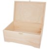 Dřevěná krabička frezovaná zavřena 20x30cm