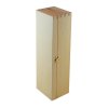 Dřevěná krabička na víno zámek ( zavřená)