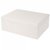 Dřevěná krabičká bílá 22x16 ( zavřená)