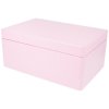 Dřevěná krabička růžová 20x30cm