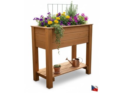 Dřevěný truhlík vyvýšený (3)