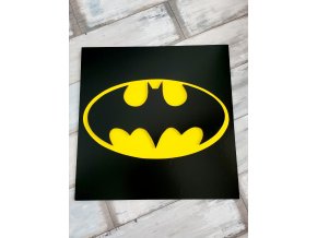 3D dřevěná nástěnna dekorace Batman