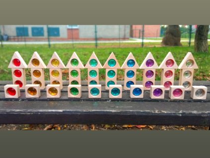 Velká sada kuk-kostek