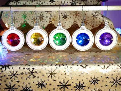 Sada Vánočních ozdob (neprůhledná)