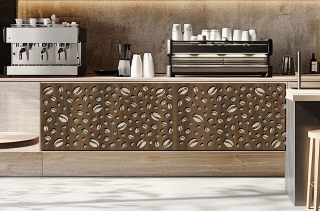 Inspirace pro kavárny: Dřevěné dekorace s motivem kávy