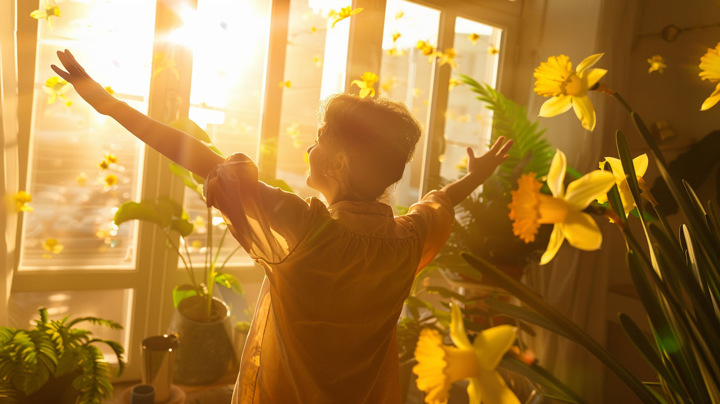 🌸 První jarní den: Nový začátek, energie a probuzení domova