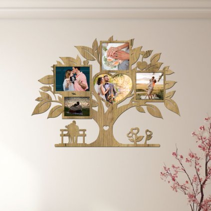 fotoramecek zamilovanych dub zlaty