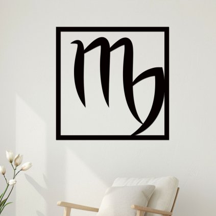 Panna zvěrokruh čtverec cerna