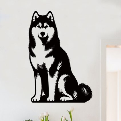 husky cerna